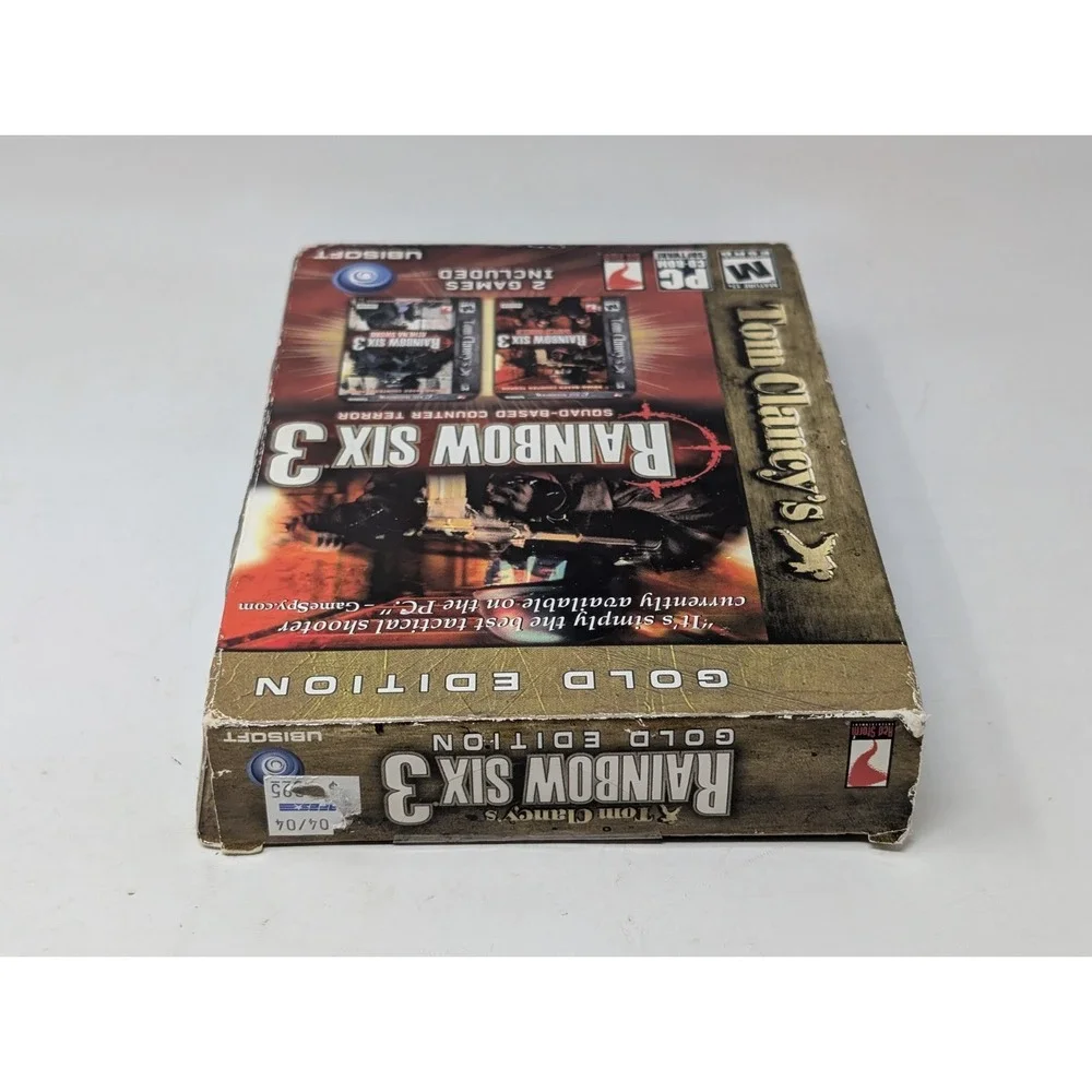 Tom Clancy's Rainbow‎ Six 3: Gold Edition (PC, 2003) In Box – Brand New & Sealed
